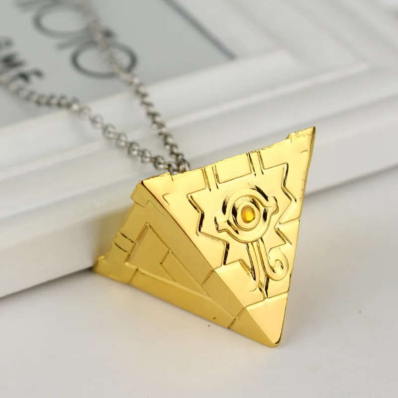 Yu-Gi-Oh ожерелье Пирамида строительные блоки брелок кулон