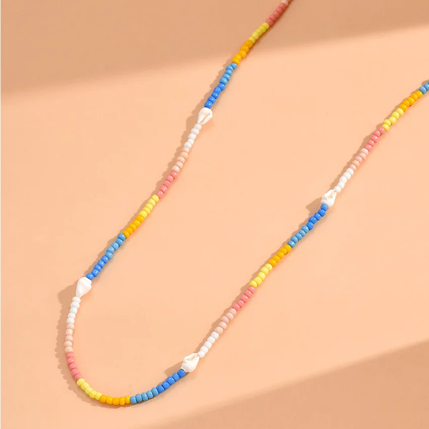 fashion holidays Bohemian Handmade Beaded Waist Chain for Female Ins Resort Beach Body Chain women accessories