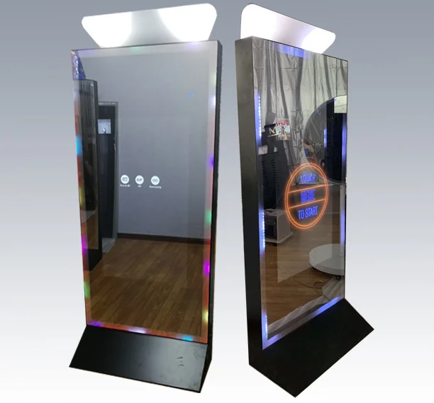  big screen tower mirror photo booth magic