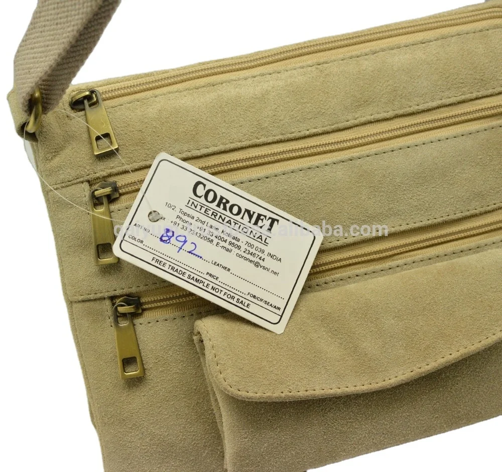 Vintage Leather Suede Shoulder Messenger Bag Sling Women Fashionable Bag Casual Tote Fashion Single Leisure Customized Size 92