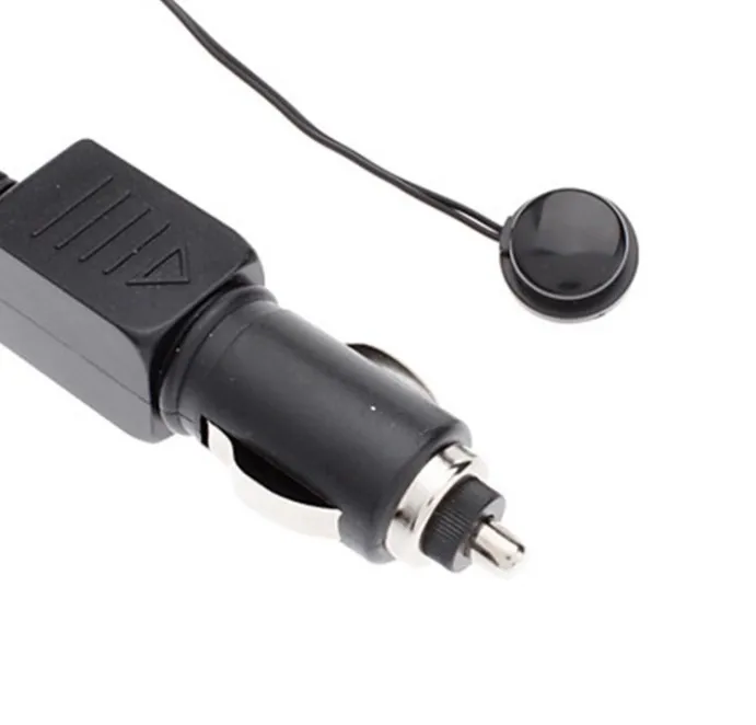 DC 12V Display Digital Thermometer Backlight Mini Thermometer LCD Car Inside Outside Thermometer