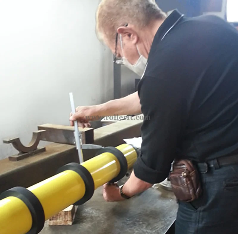 Conveying rubber ring rollers, rubber rollers for float glass transportation lines