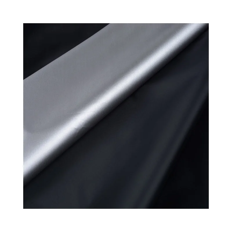 Waterproof silver PU coated polyester taffeta 190T 210T car cover fabric for canopy