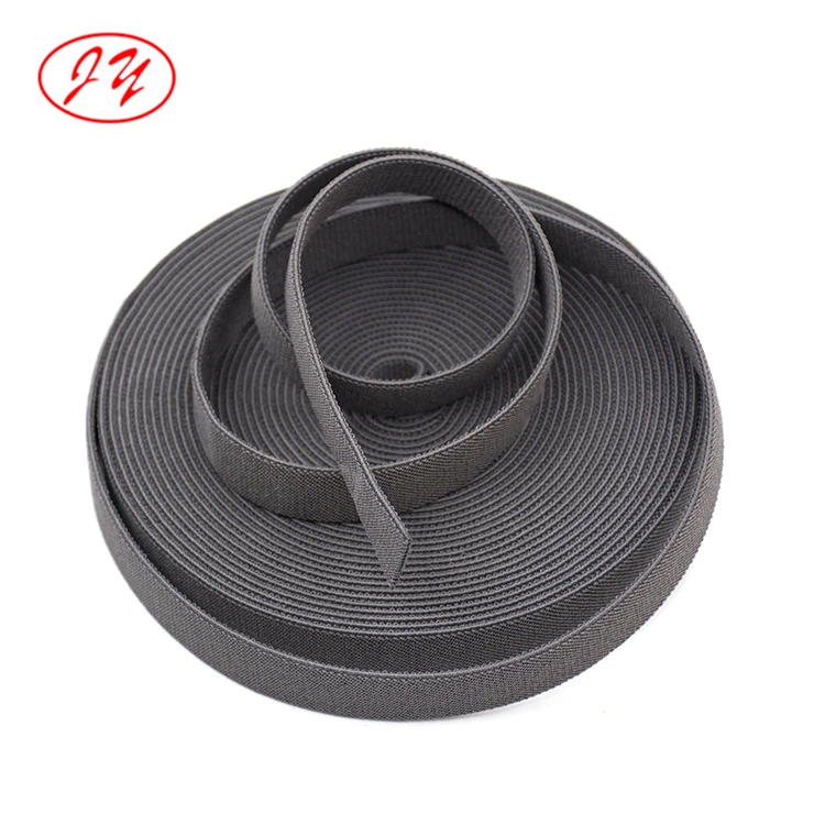 Custom thick band 20mm stretch strap twill pattern long lasting elasticity polyester elastic webbing