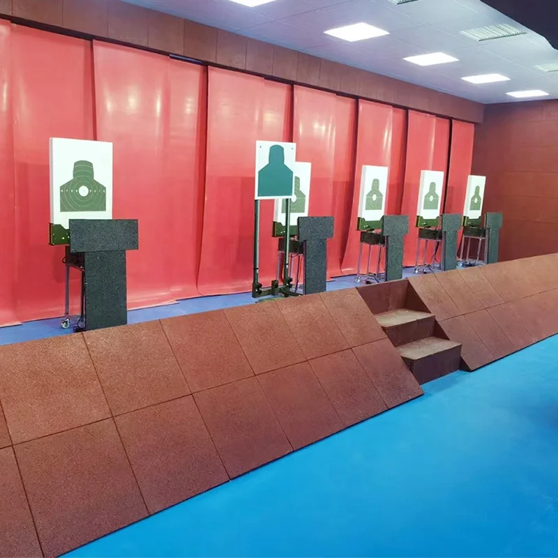 Ballistic rubber Block for Shooting Ranges Anti Ricochet Rubber Block for Shooting Safety