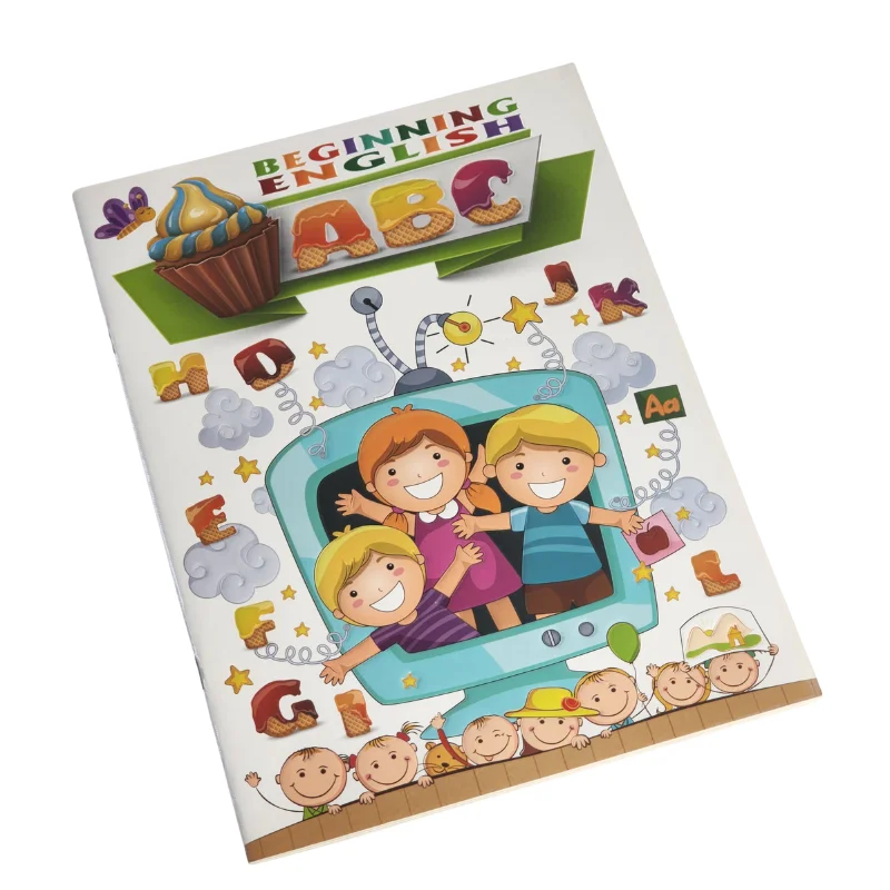 Wholesale Custom A4 Educational Books Kids Books Activity Educational Coloring Book with Water Pen and Crayon