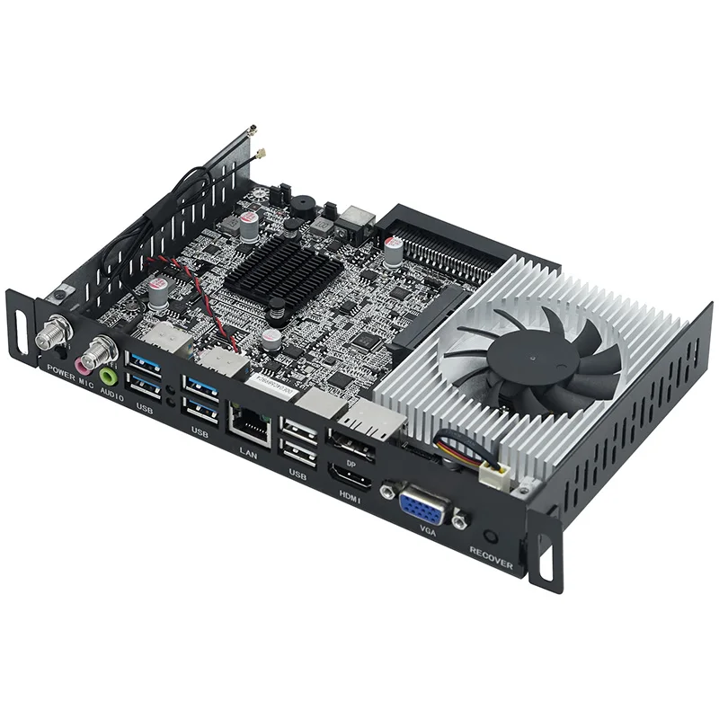 Wholesale Win10 Embedded Industrial Motherboard Build-in 5G WIFI Core I5 Ops Pc with 4G Ram 128G SSD Industrial Mini OPS Pc