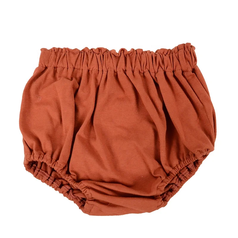 
Baby bread pants solid cotton large PP shorts infant girl bloomers bummies short 