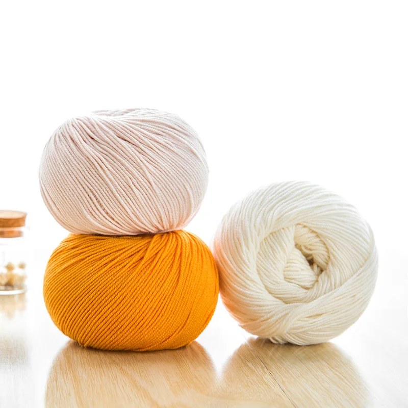  Yarncrafts 4-слойная окрашенная Мягкая тонкая ручного вязания крючком 100% мериносовая шерсть пряжа для