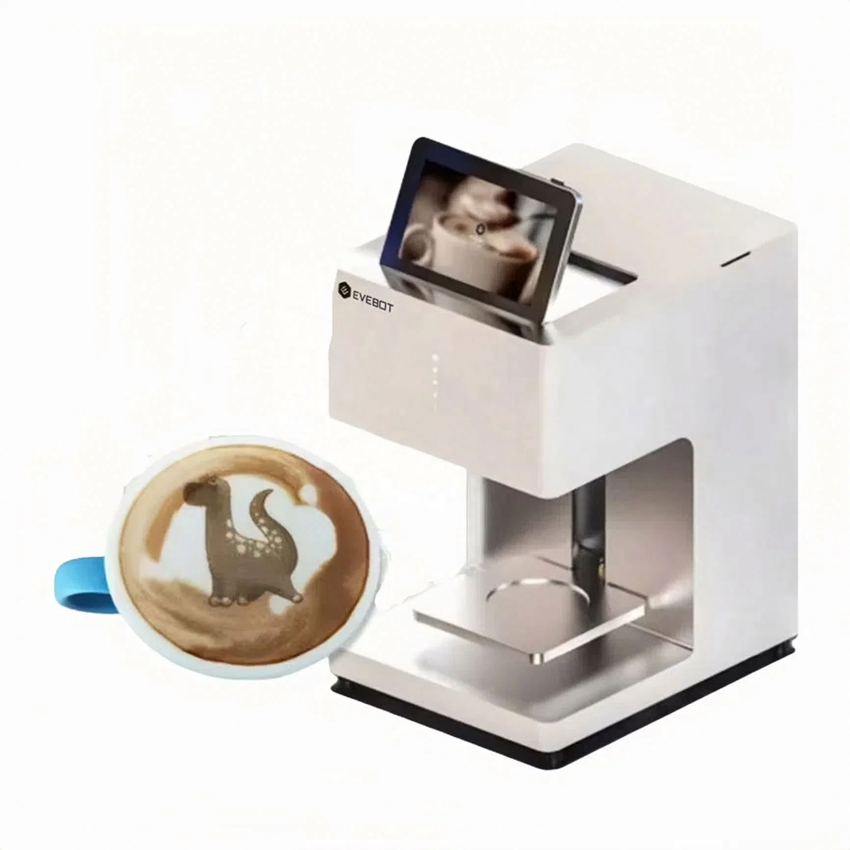 WISEPRINT Automatic Evebot Coffee Art Printer Hd Selfie Coffee Printer Edible DIY Picture Printing Machine