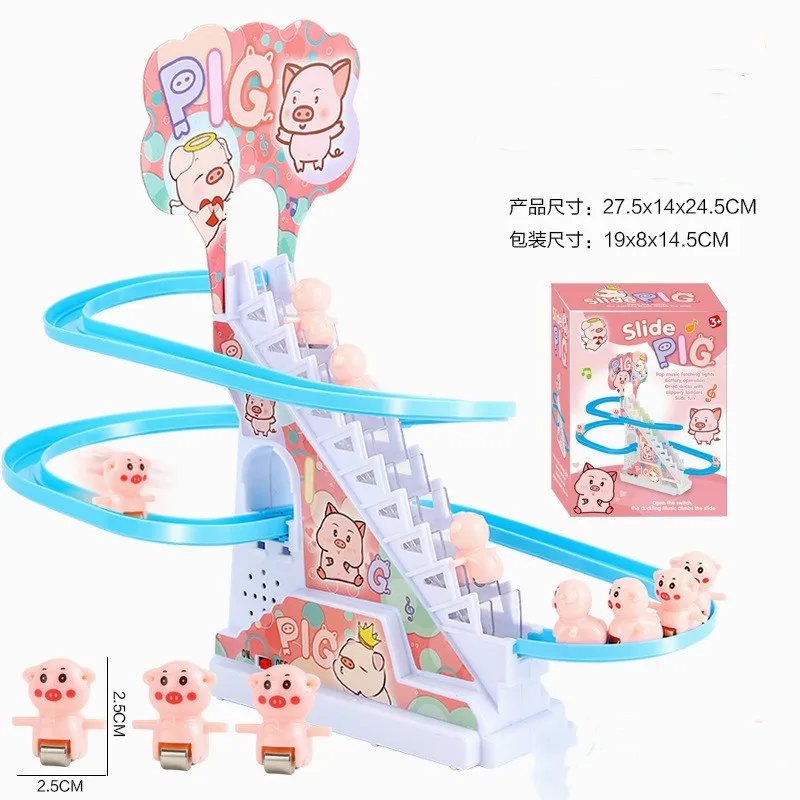 Most Popularhot Sale High Quality Small Duck Climbing Toy Duck Climbing Stairs Toy Electric Stair Climbing Duck Toy