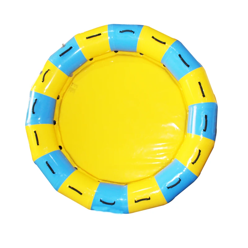 Water Ski Boat For Water Play Equipment / Towable Inflatable Rolling Donut