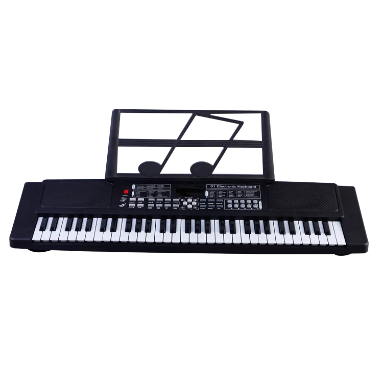 Electronic Organ 61 Keys Portable Piano Keyboard Set Multi Functional Electronic Digital Piano Keyboard Music Learning 6102