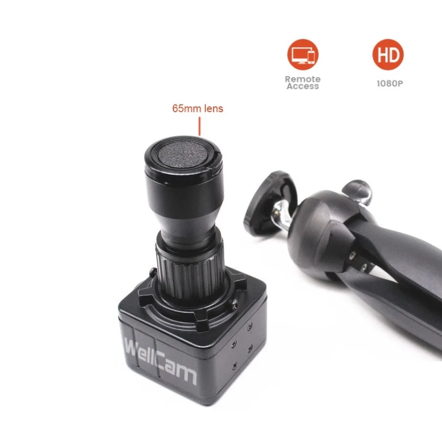 Wireless 2 MP 65mm Fixed lens Mini Camera with Mobile Apps