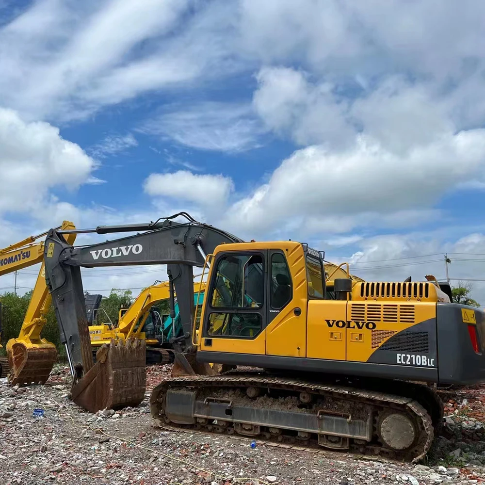 Новое поступление оригинальная машина 21 тонное строительное оборудование Volvo EC210D экскаватор-погрузчик для продажи