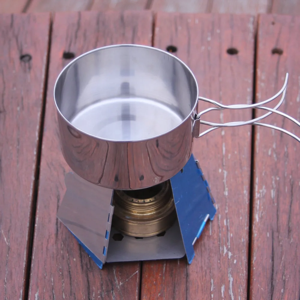 New Design Ultra  Lightweight  Camping Stove/Backpacking Stove - Portable Stainless Steel Wood Burning Stove outdoor cookware