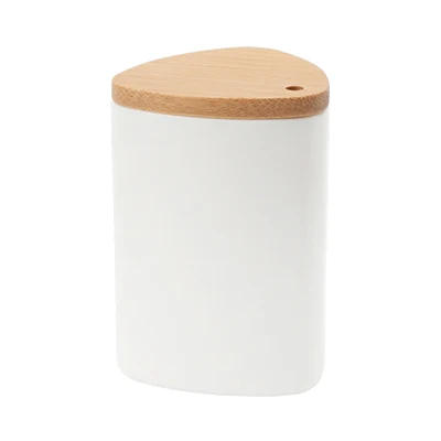 
Toothpick Holder Toothpick Dispenser Stand Container with Bamboo Lid 