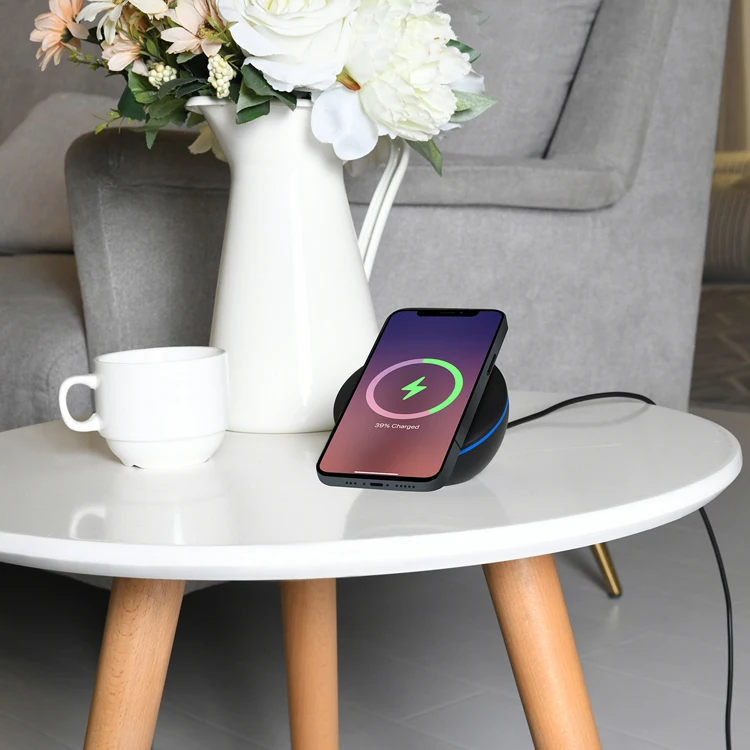 
desktop 15W magnetic wireless charger new arrivals 