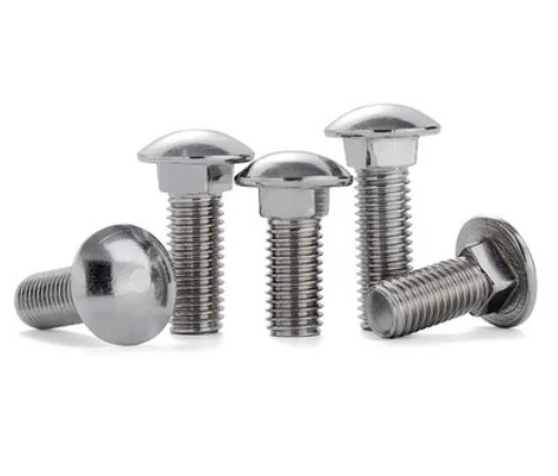 Din 603 304 Stainless Steel Polishing Cup Mshroom Head Square Neck Carriage Bolts Coach Bolts