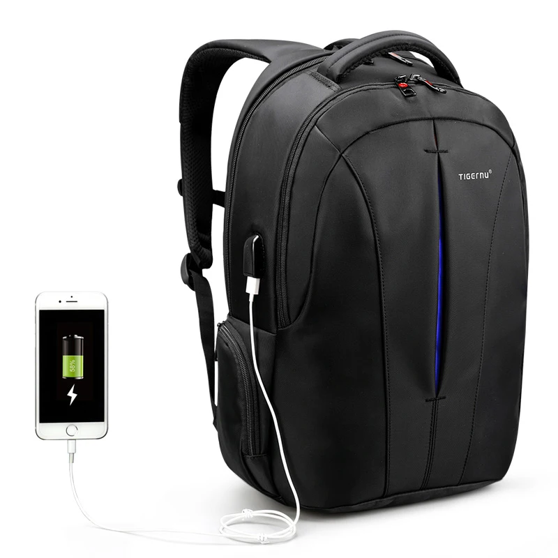 Tigernu Fashion Bag Wholesale anti theft laptop backpack  for outdoor bagpack school with USB charging  port