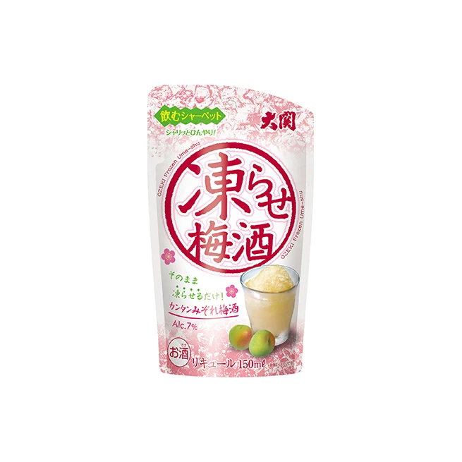 Japanese frozen delicious liquor alcoholic beverages oem sake