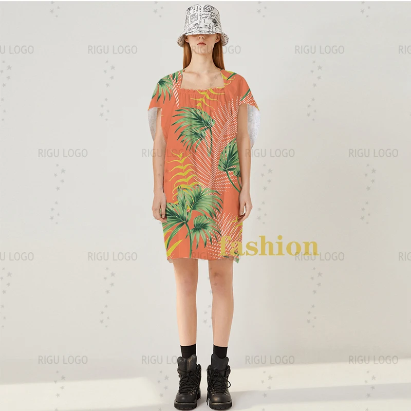 RIGU Textiles Now Trending Custom Challis Dirac Soft Colorful Somali Flower Digital 100 Rayon Printed Fabric For Dresses