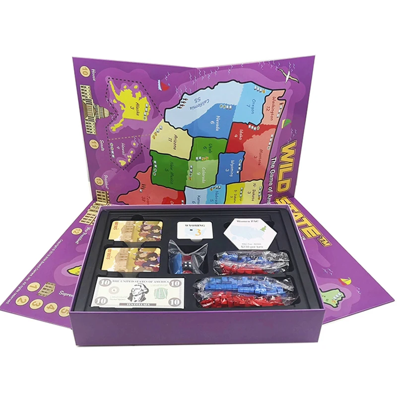 Wholesale Custom board game manufacturer family board game for kids