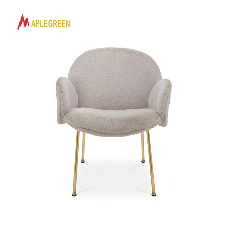 Роскошное кресло для столовой, современный металлический каркас, гостиничная квартира, обеденные стулья