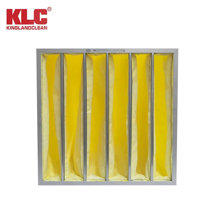 Hot Sale F9 Pocket Air Filter, Glass Fiber Medium Pocket Filter