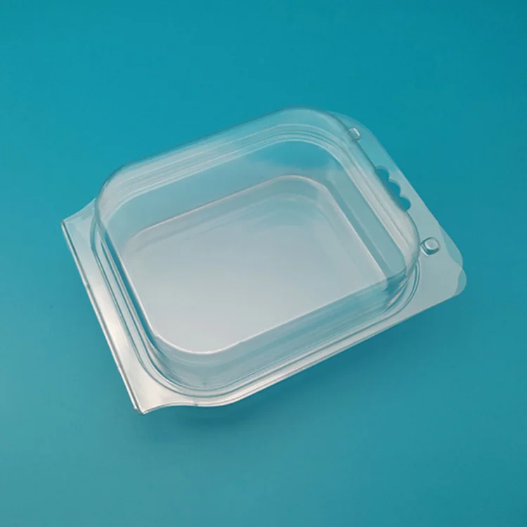 Clam shell Wax Melt Packing Box Custom Cavity Blister Transparent Plastic Wax Melts Clamshell Packaging