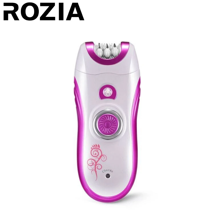 Rozia  2 in 1 Ladies Facial Hair Trimmer Professional Epilator Electric Body Face Hair Remover for Face Epilator for women