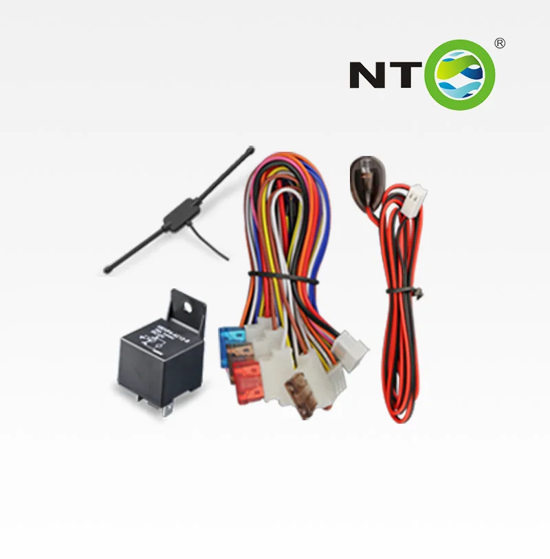 NTO Two Way Remote Control Car Key LCD Display Alarm Microwave Sensor Alarmas Para Auto Electrical Systems Security System