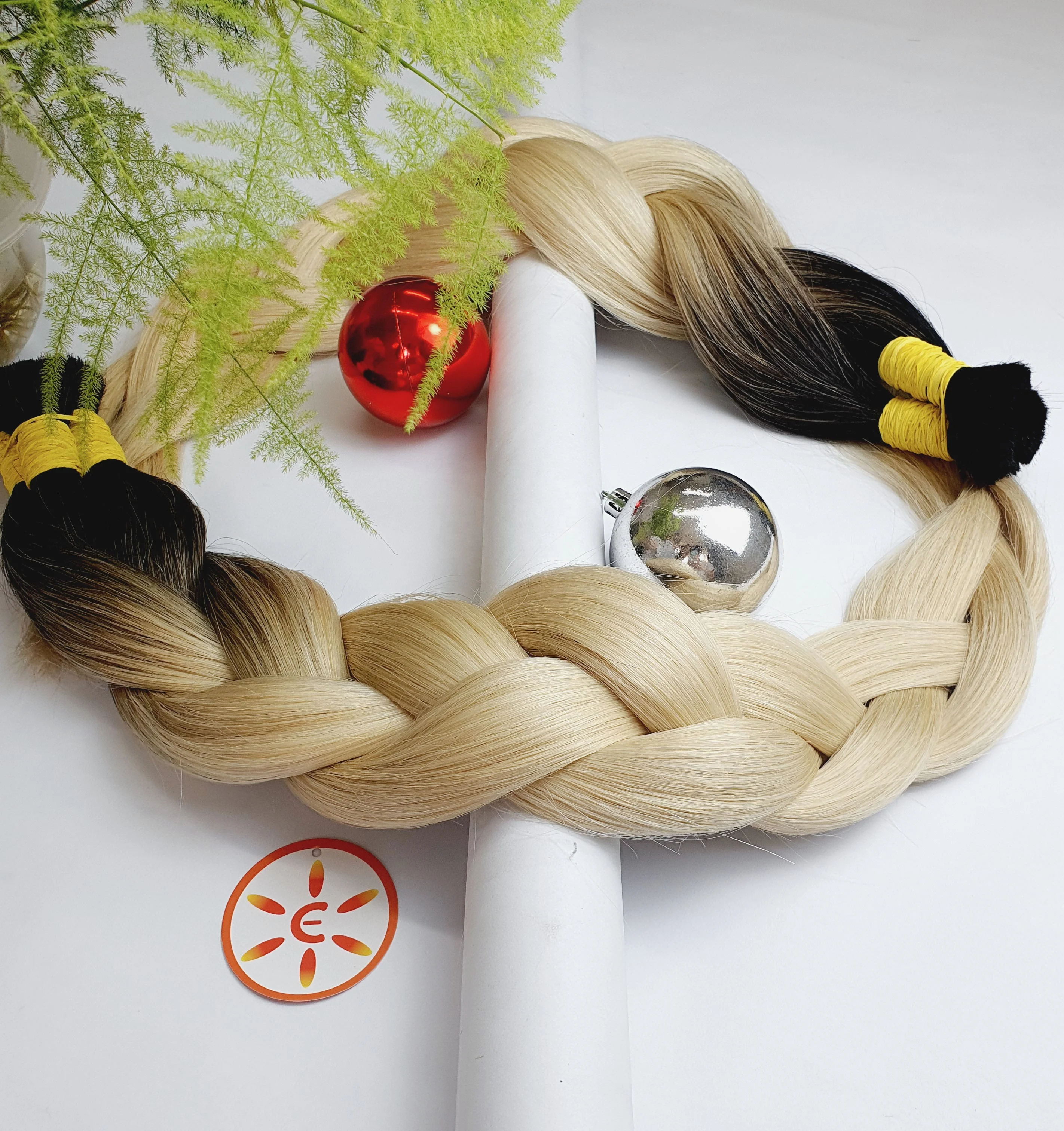 E-HAIR VIETNAM | 100% High Premium Raw Bulk Hair Extensions Vietnam Human Hair, 100% Human Hair From Vietnam