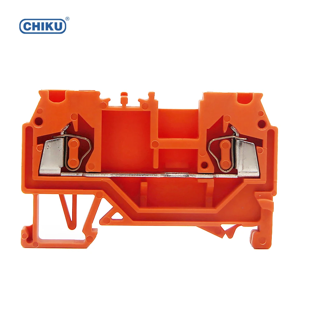 Spring cage din rail terminal block 2.5mm2  31A / 600V