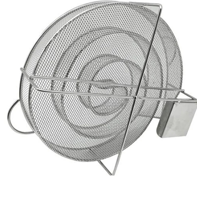 China Design Wholesale Custom Stainless Steel Barbecue Tools BBQ Round Cold Smoke Generator In Bulk