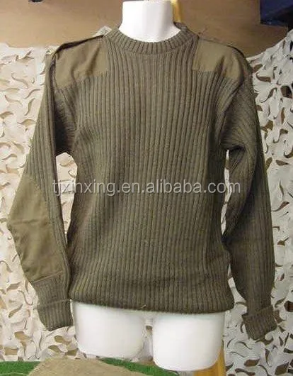 polyester/wool/acrylic classic design Sweater