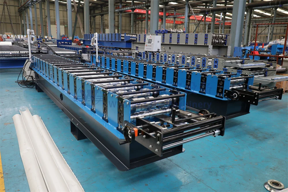 Full automatic clip lock snap lock tile making machine standing seam profile metal roofing roll forming machine