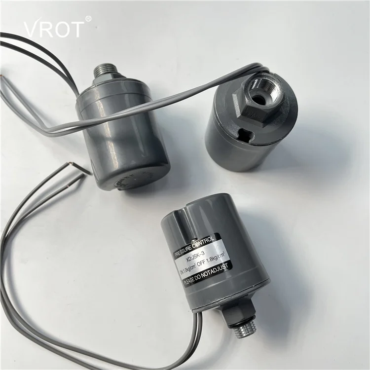 Factory Direct Sale Safety Zinc Alloy + Copper Control Water Pump Automatic Pressure Switch