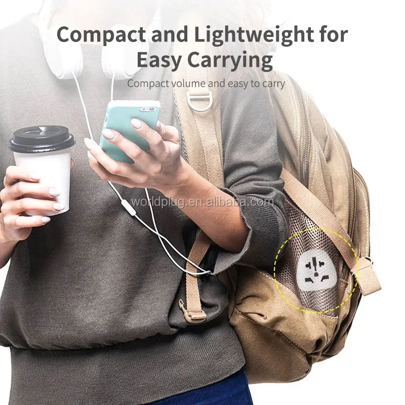 Worldplug Multifunctional Universal to England Conversion Plug UK Travel Adapter 10A EU US AU to Type G Converter Universal Plug