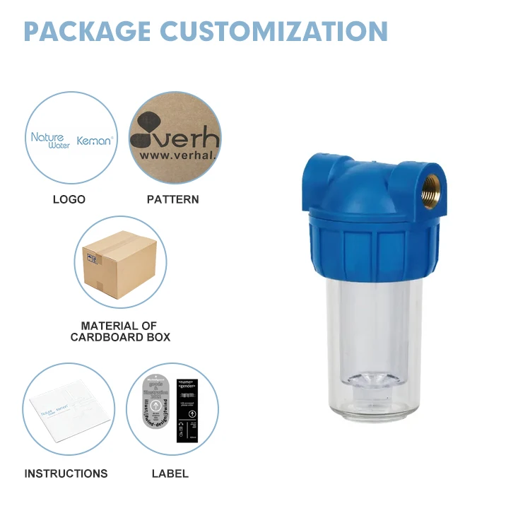 4 inch POLY-PHOSPHATES home water heater filter
