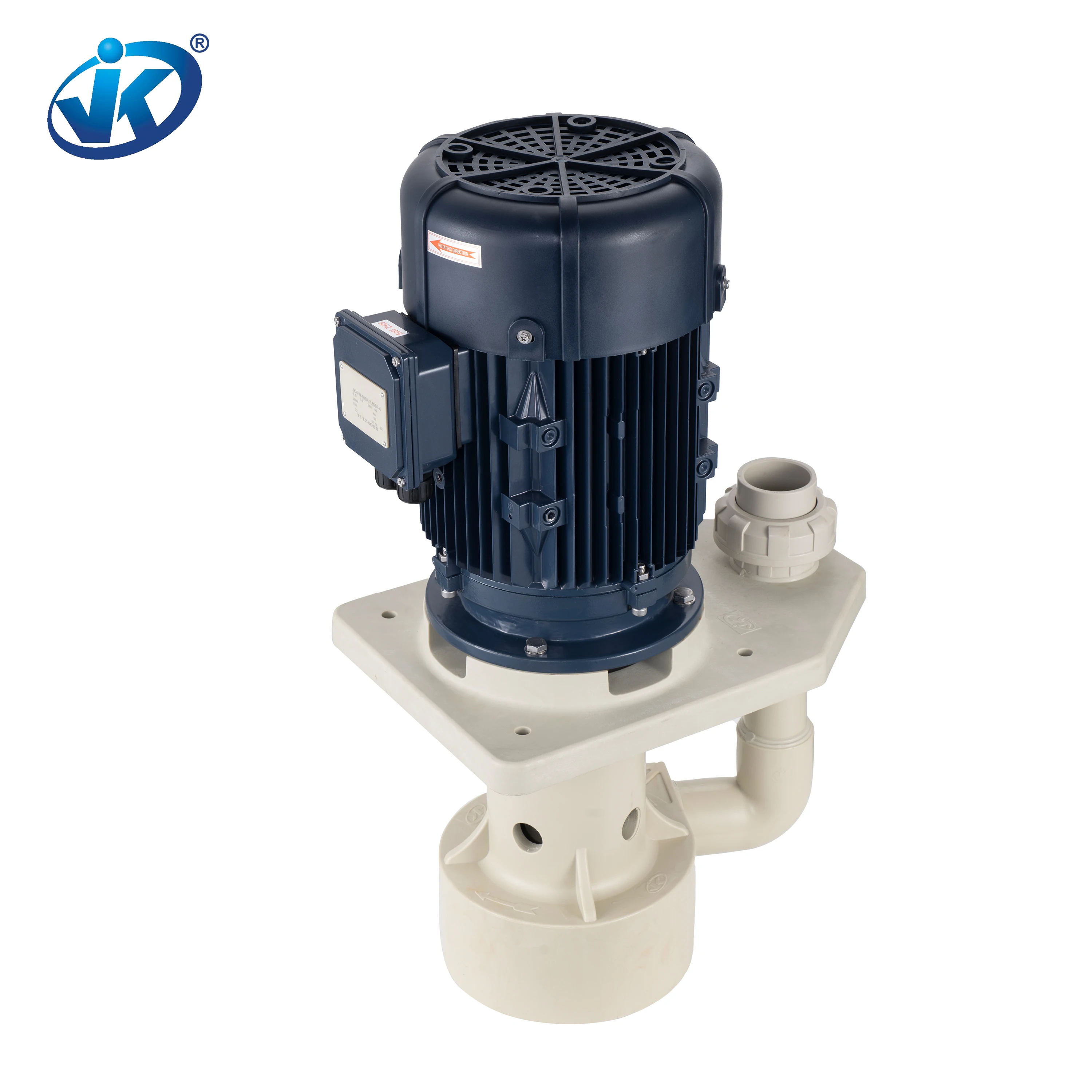 Vertical Centrifugal FRPP Sewage Submersible Water Hydrochloric Etching Acid Vertical Pump