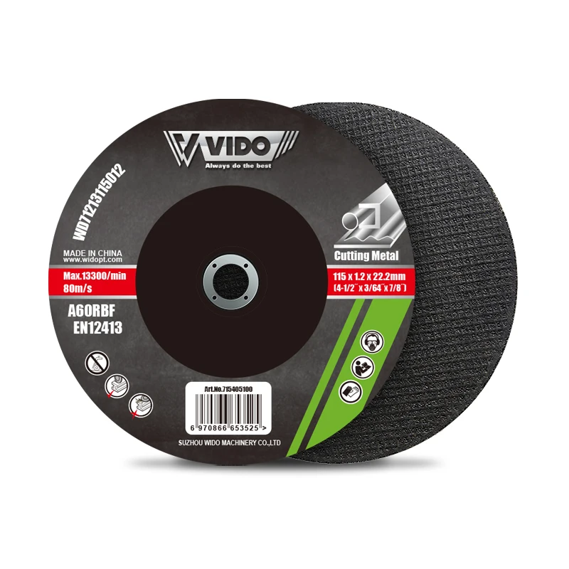 VIDO abrasive cutting disc 4in 4.5in 5in 7in 9in grinding wheel for metal and stainless steel