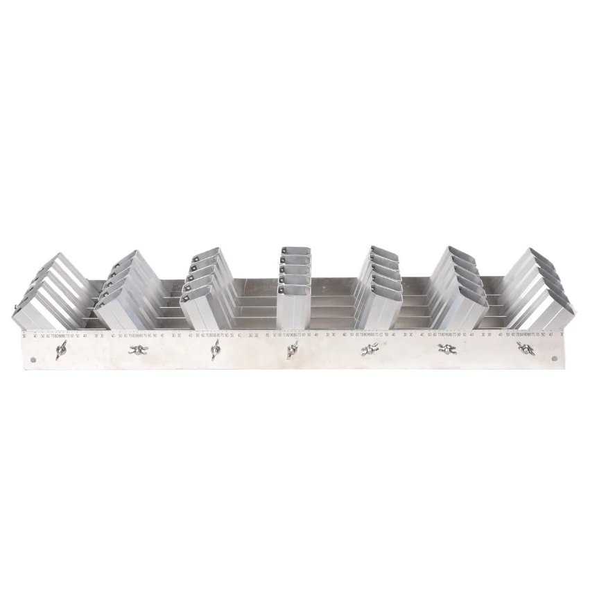 Professional Fireworks Show 1 2 Inch 35 Shots Rack Aluminium Alloy Single Shot Mortar Tube Racks