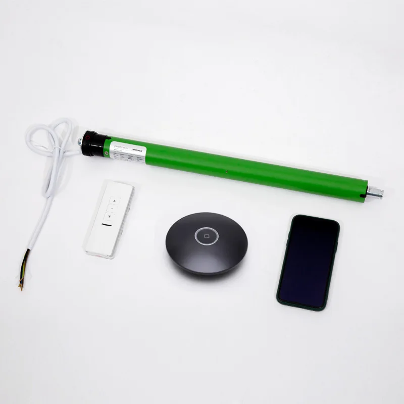 2022 New Tuya Zigbee Battery Tuya Wifi Smart Remote Rooller Blinds Remote Control Driver Google Wifi Smart Motor