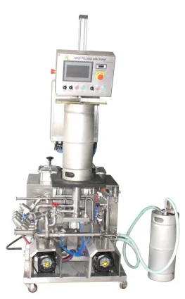 
Single or 2 head keg washer 