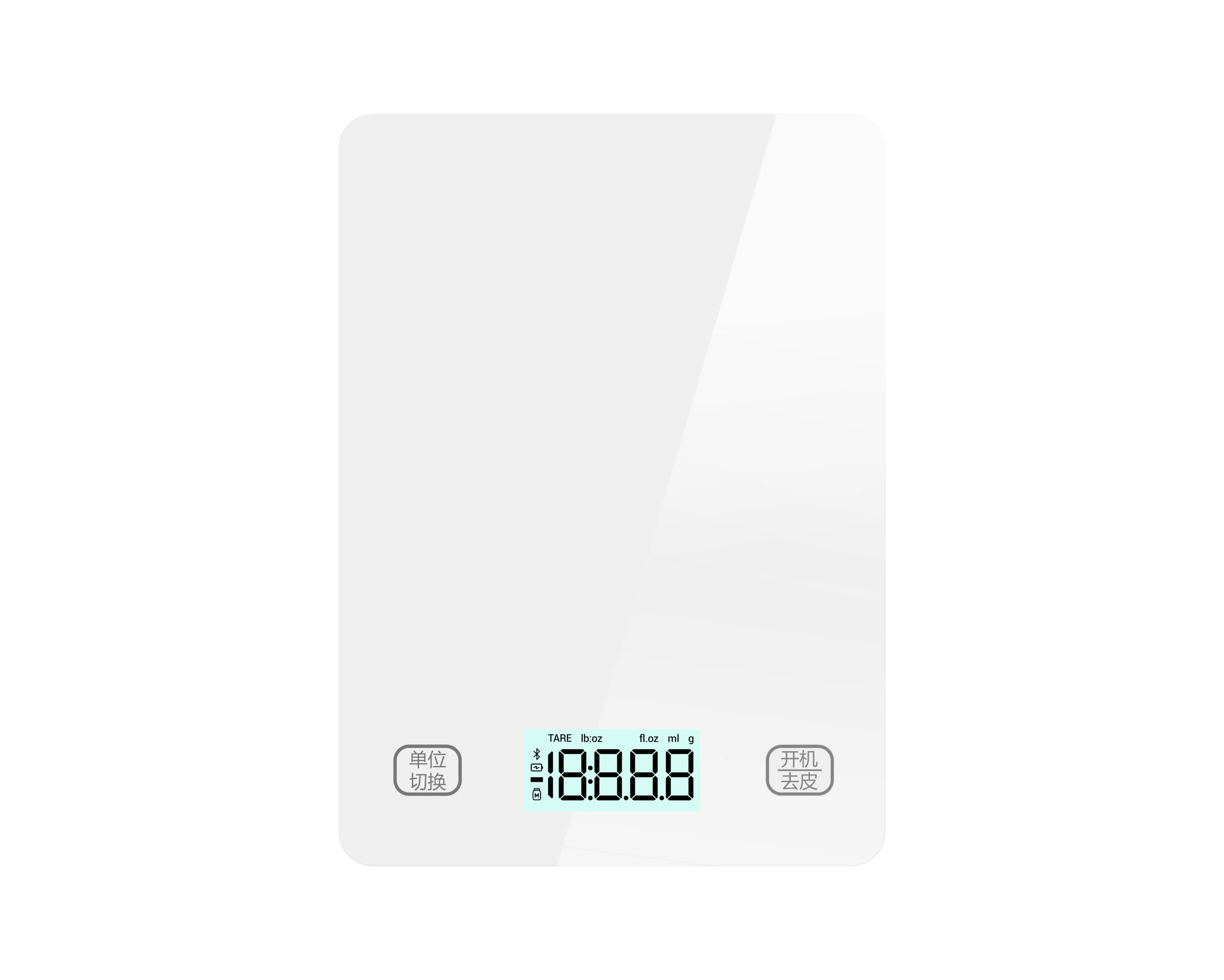 CK10C 5kg 1g Slim Stainless Steel Electronic Digital Kitchen Scales Food Scale