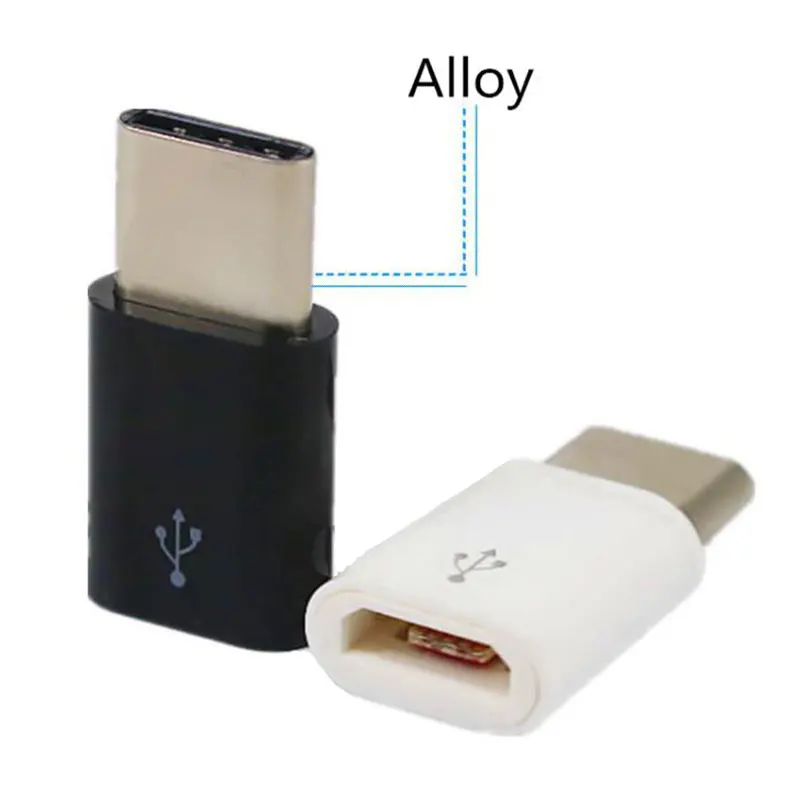 New 2020 Trending Micro to Type C Travel Adapter for Charging Power Converter Charger Mobile Phone Adapter for Android Phone