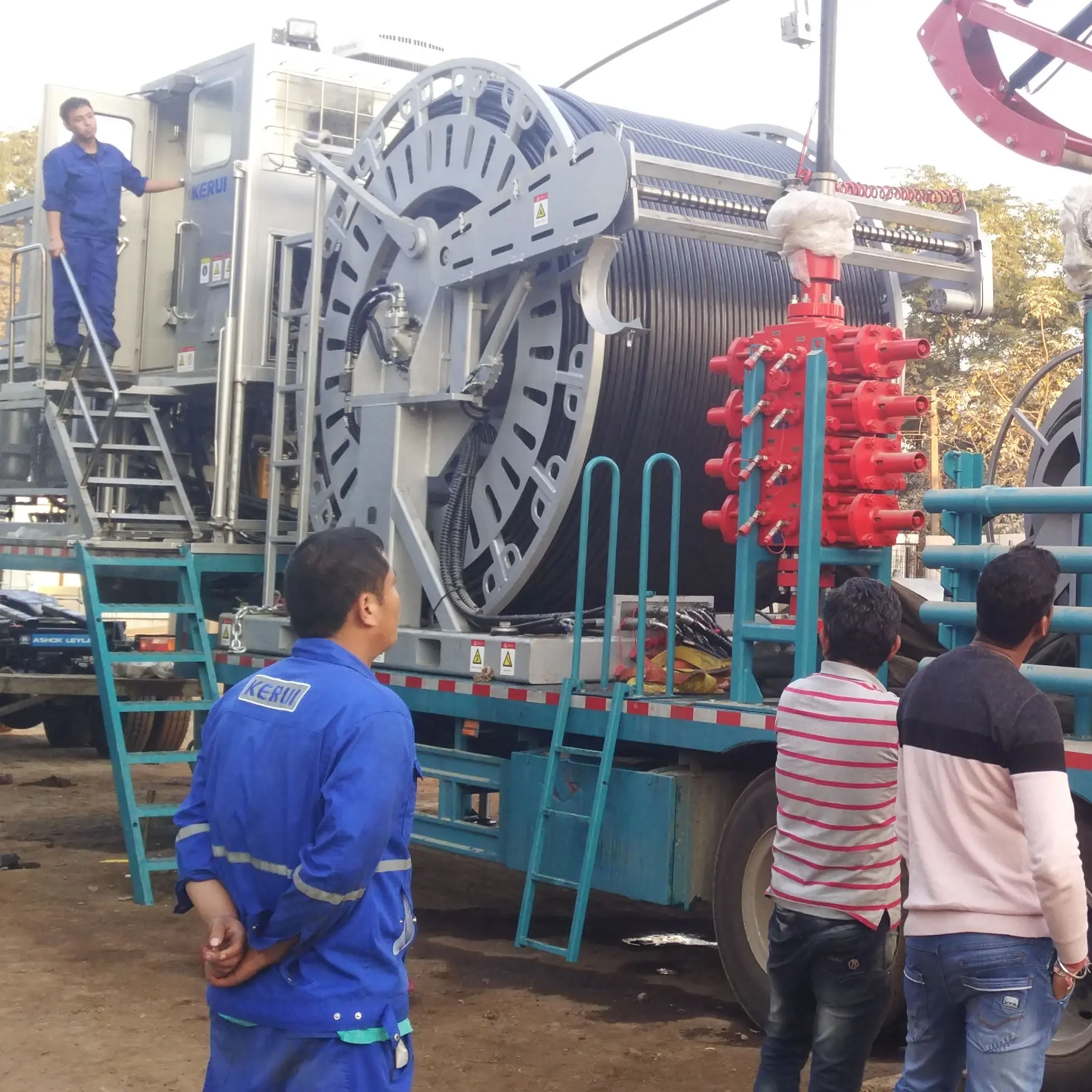 Coiled Tubing Equipment Tubing String 1.75 Inch 1.5 Inch 5000 M In Stock