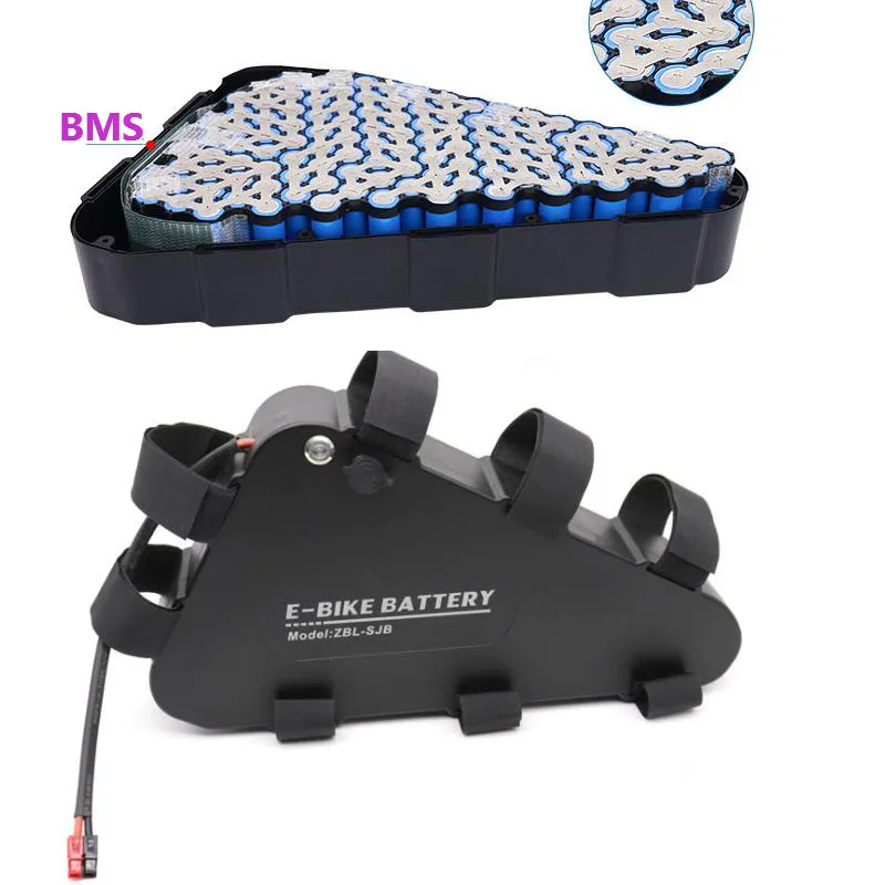 Plastic Triangle Hard Case 48v Rahmenakku Bateria Bici 13ah 15ah 20ah E-bike Battery For Bafang Bbshd Motor 48v 1000w