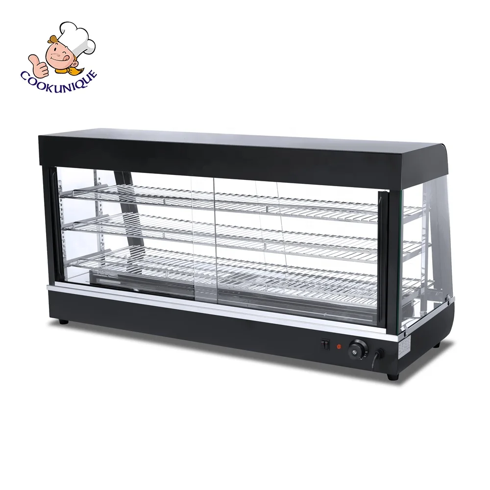Factory Price Electric Food Warmer Display Restaurant Food Warmer Showcase